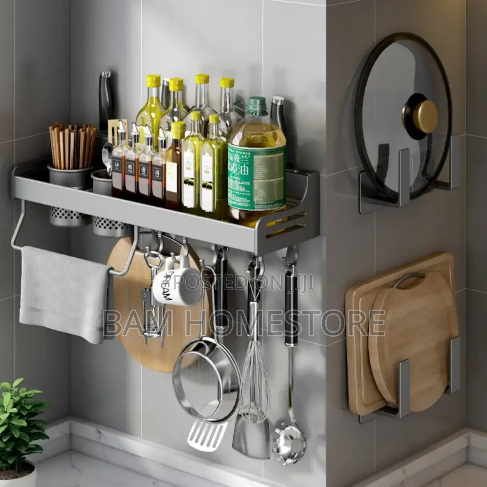 Wall Mounted Simple Kitchen Racks
