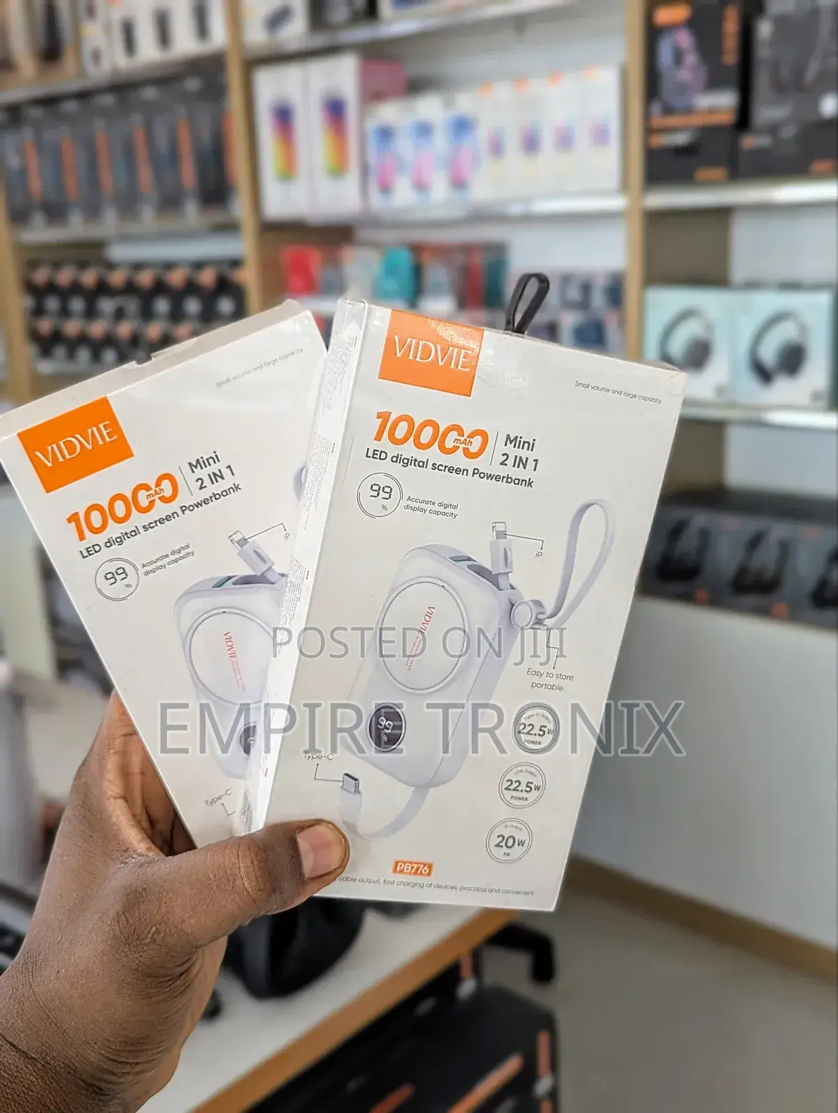 Vidvie Pb776 22.5w 10000mah Power Bank
