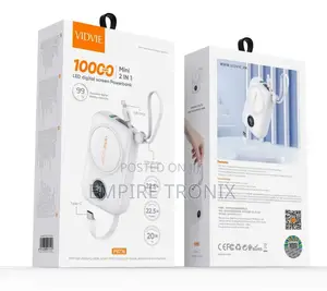 Vidvie Pb776 22.5w 10000mah Power Bank