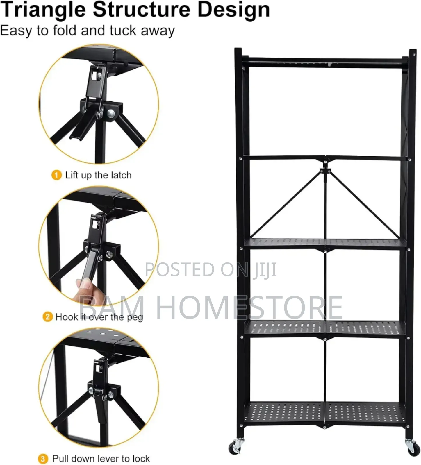 Foldable Multipurpose Racks