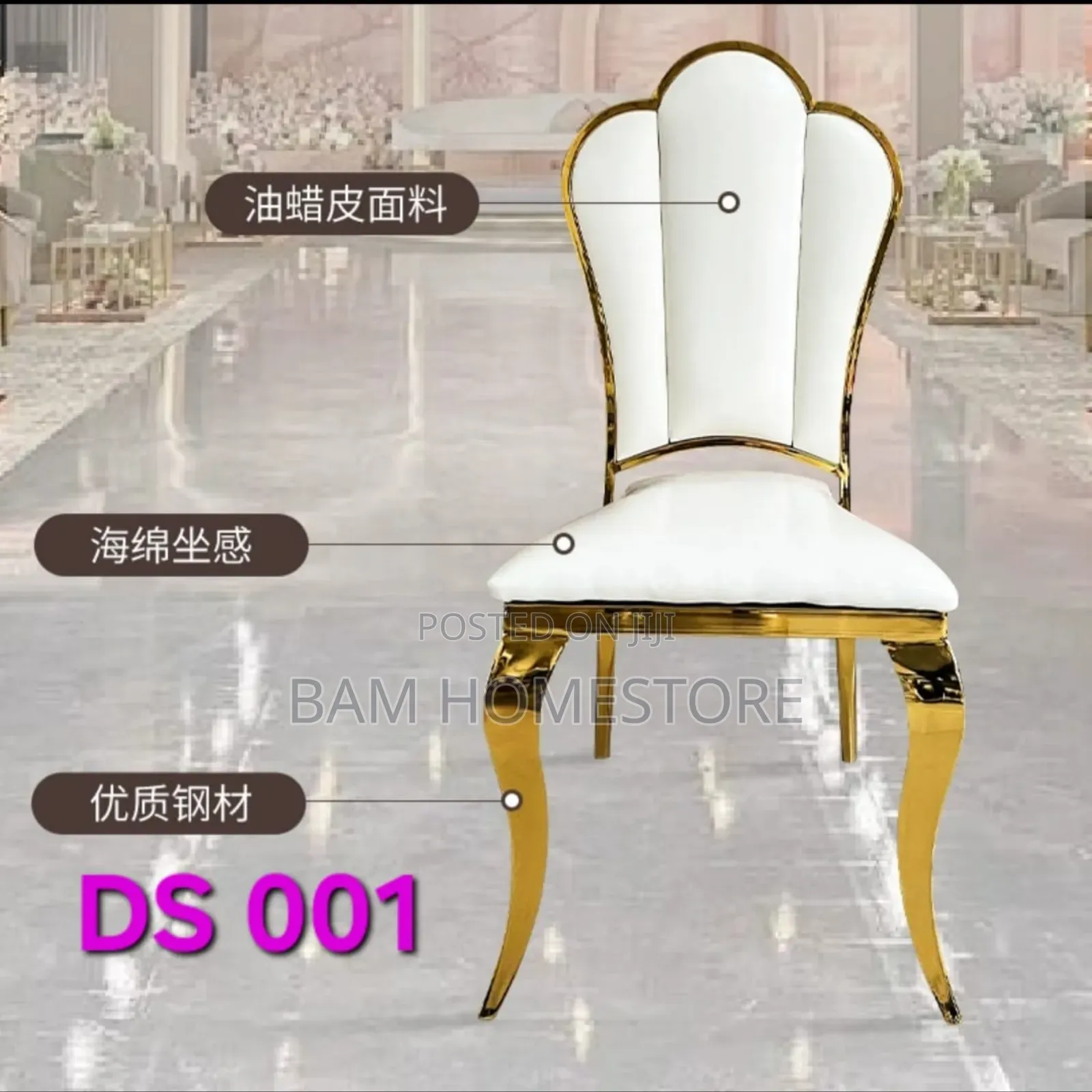 Classic Golden Chairs