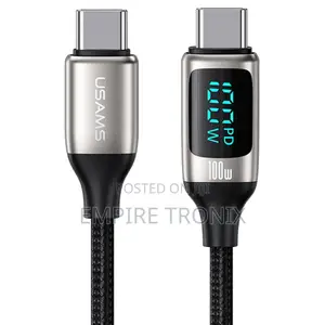 Usams Us-Sj558 U78 2m Pd100w Type-C Fast Charger
