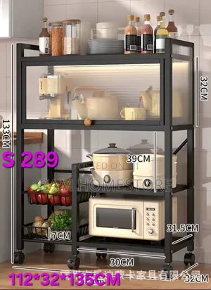 Multifunctional Metal Kitchen Rack