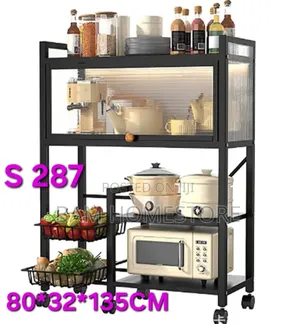 Multifunctional Metal Kitchen Rack