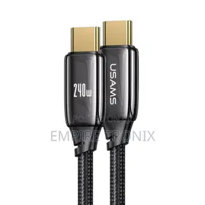Usams Sj581 2m Type-C to C 240w Pd3.1 Charging Data Cable