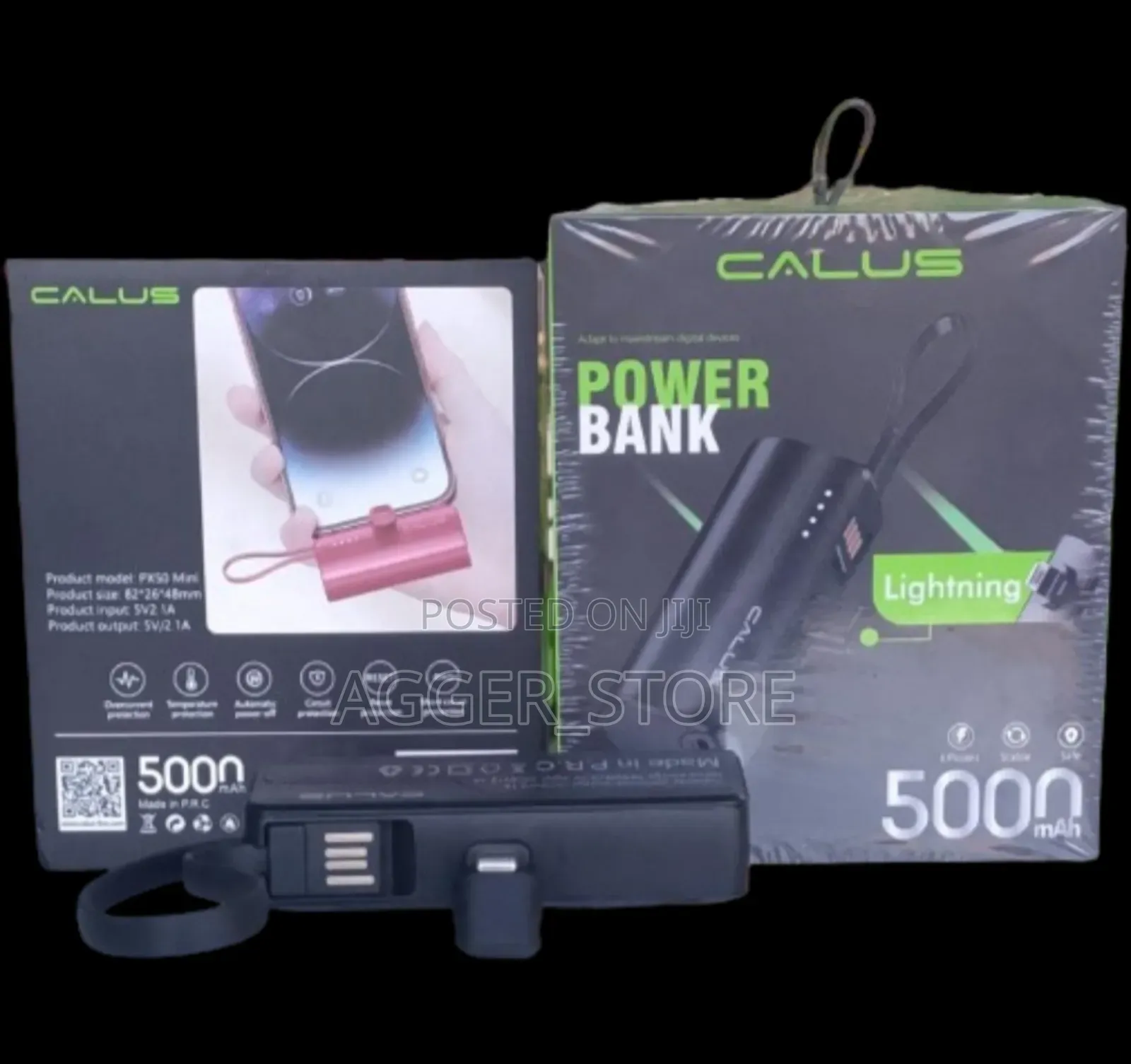 Calus X50 Mini Charger Powerbank Original [For iPhone]