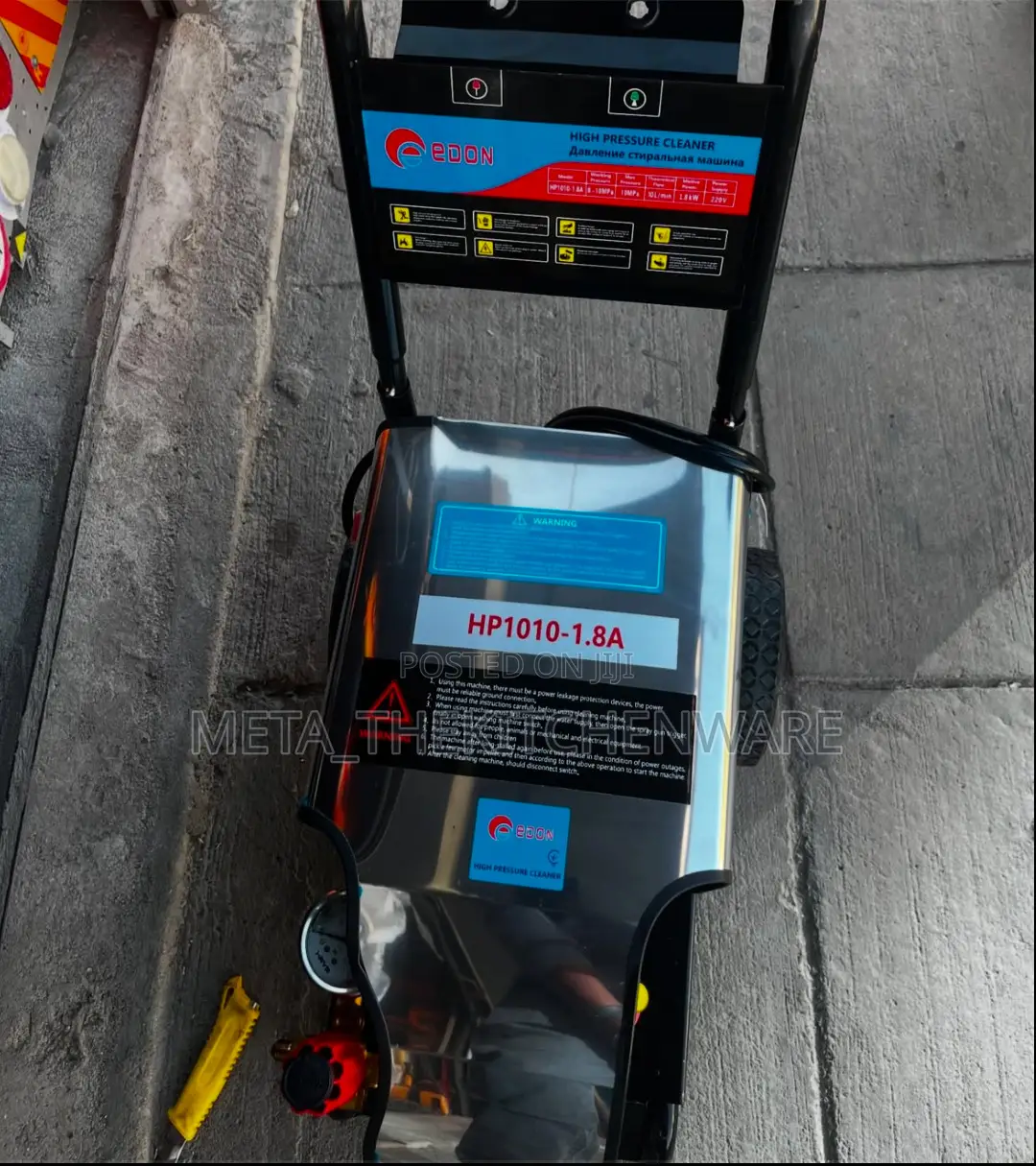 Edon Electric High Pressure Washer Hp1010-1.8a