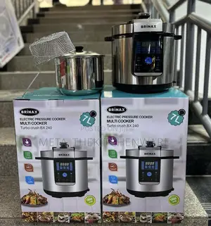 Brinax Electric Pressure Cooker 7in1 Turbo Crush Bx240 7l