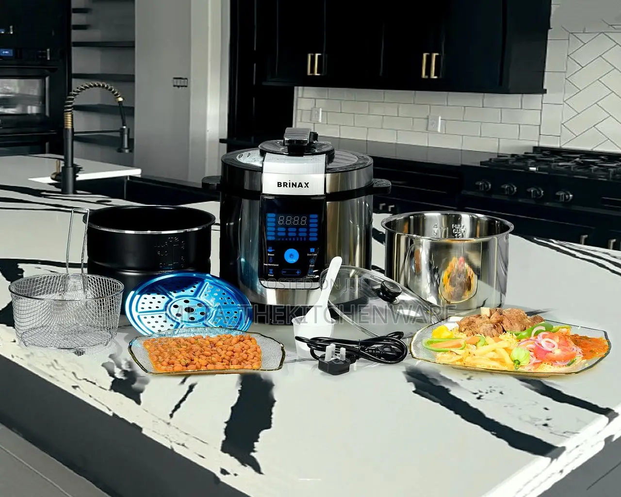 Brinax Electric Pressure Cooker 7in1 Turbo Crush Bx240 7l