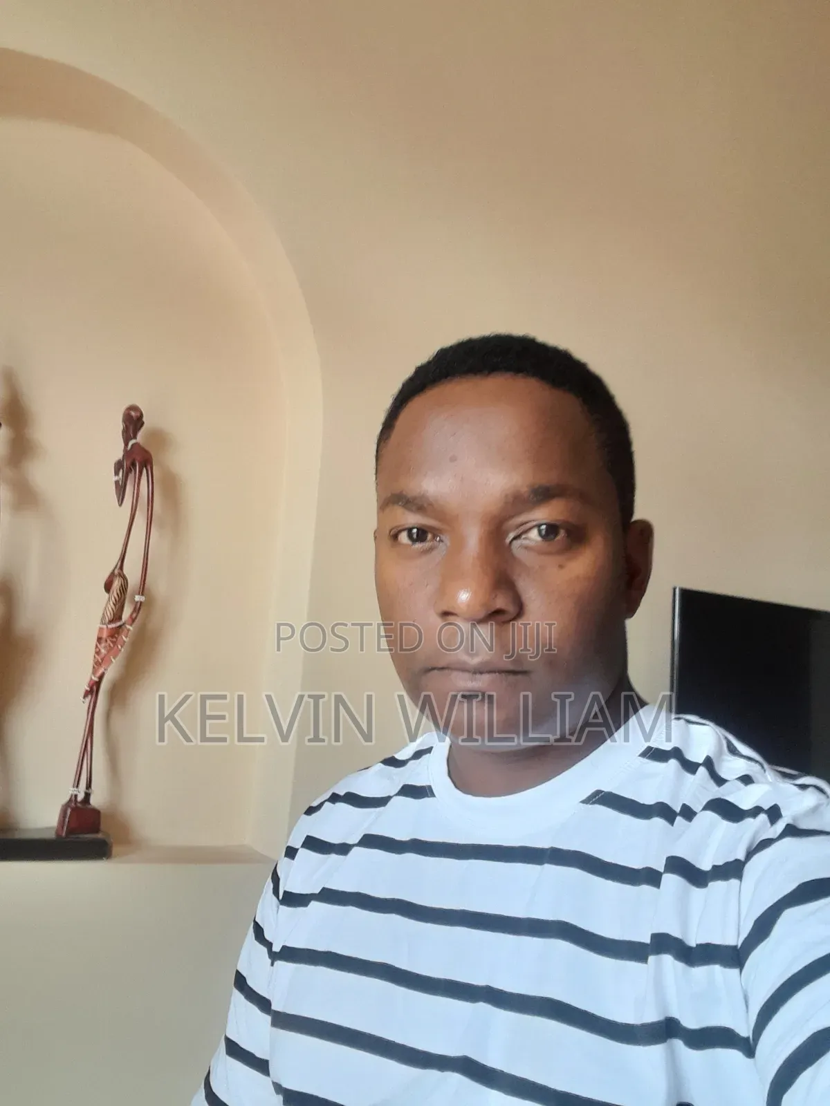 My Name Is Kelvin William Mbaruku, Age 38, Tanzanian.