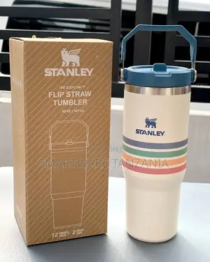 Stainless Steel Tumbler With Straw - Vacuum Water Bottle