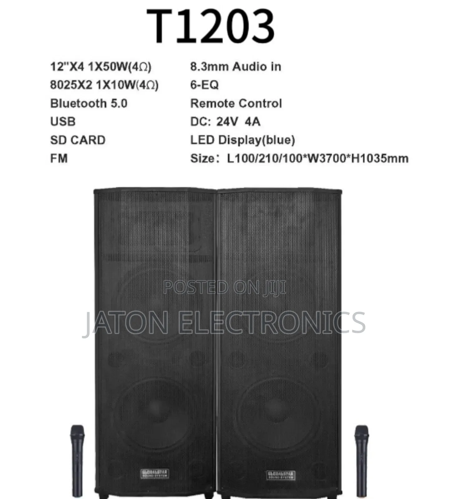 Globalstar Stage Speaker T1203
