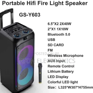 Globalstar Rechargeable Speaker Y603