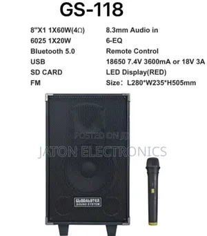 Globalstar Rechargeable Speaker 118