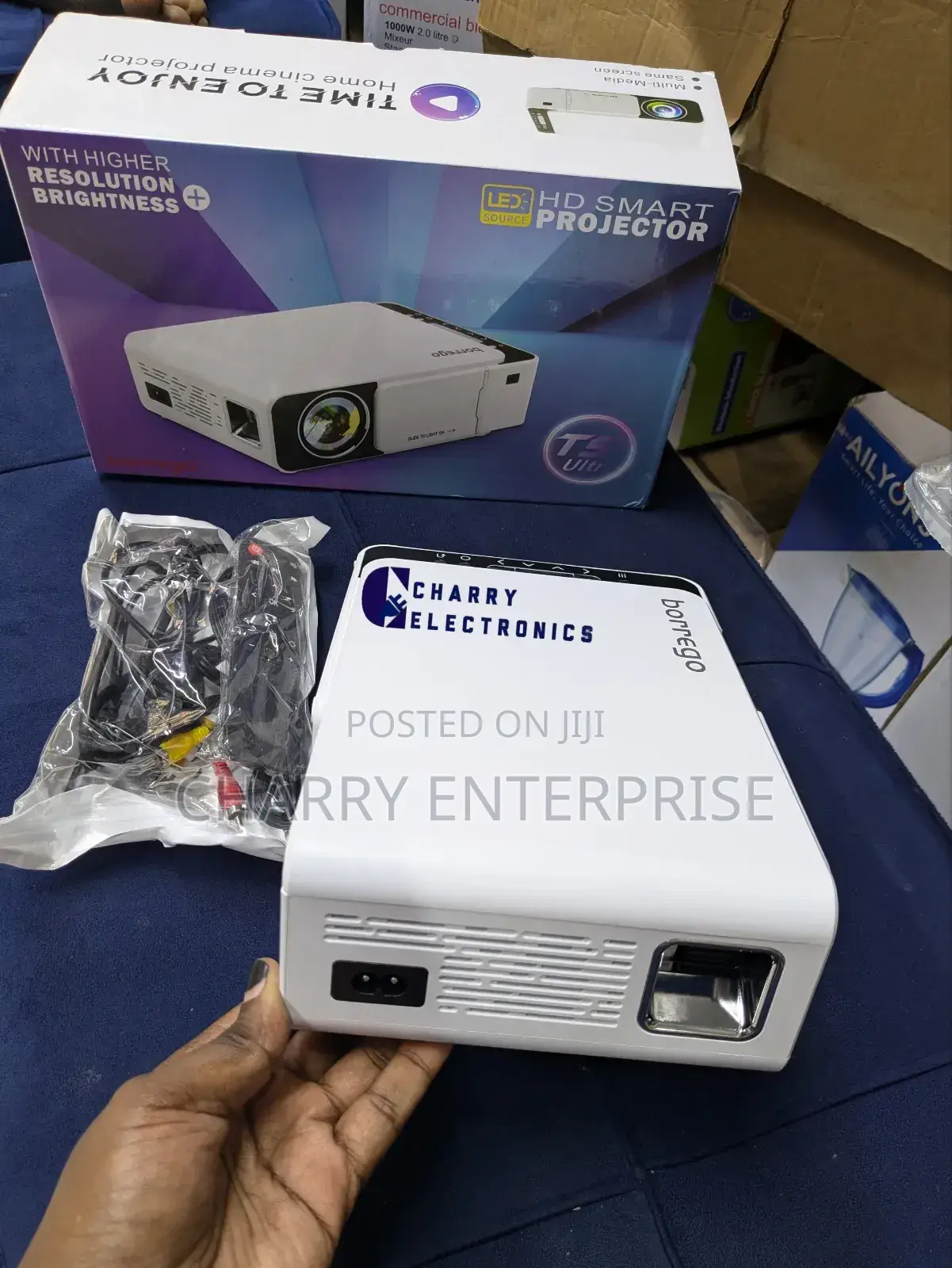 Original Borrego Hd Smart Projector 1024* 600p With 30000hrs