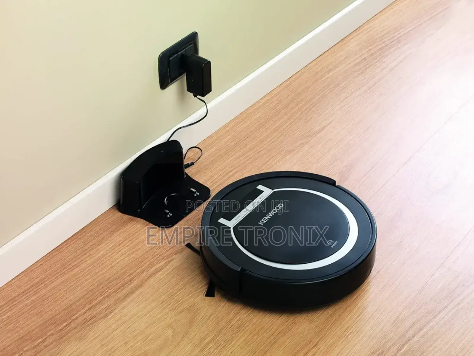 Kenwood Smart Robot Vacuum Cleaner, 2-in-1 Vrp10.000bk
