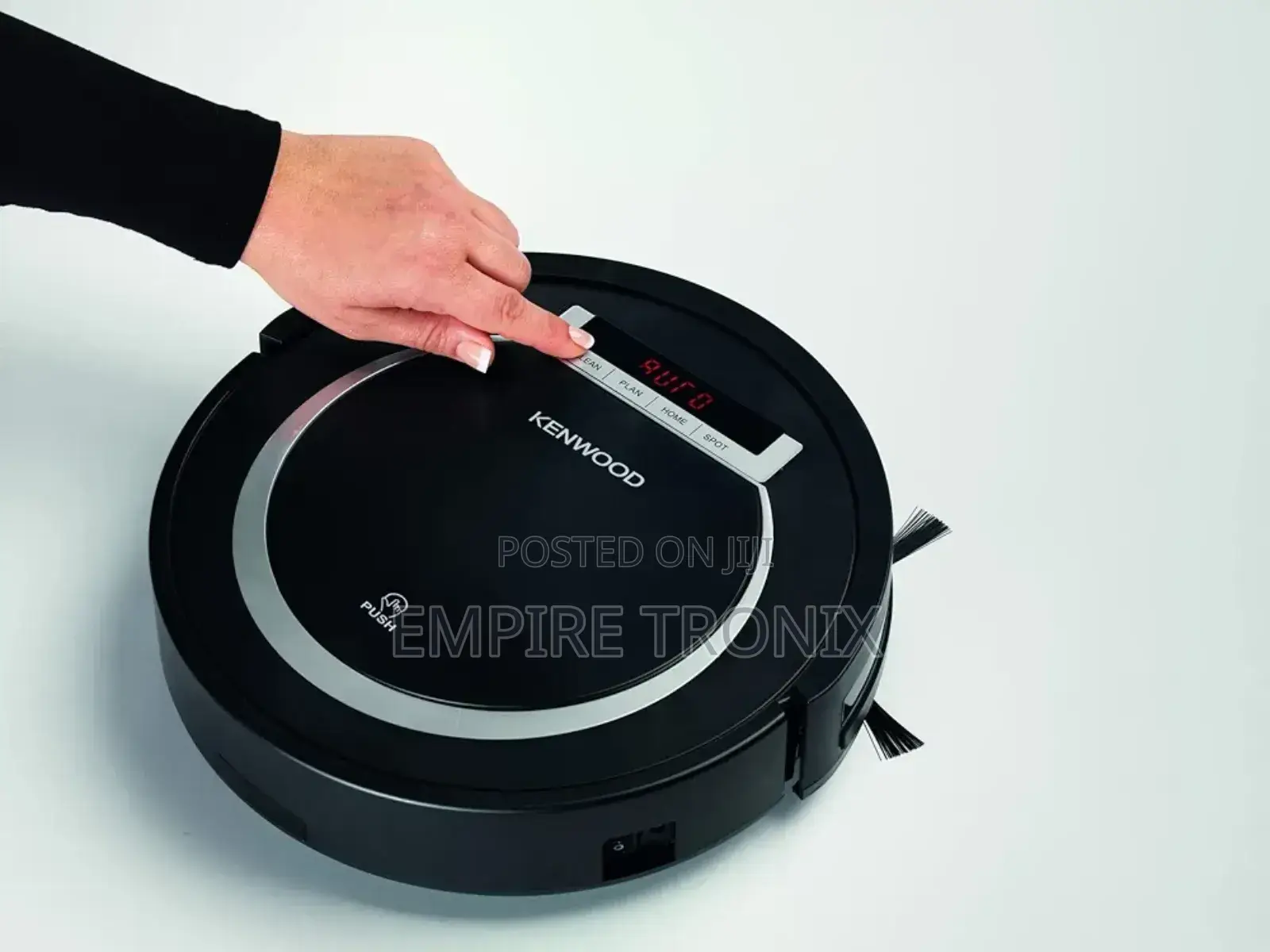 Kenwood Smart Robot Vacuum Cleaner, 2-in-1 Vrp10.000bk