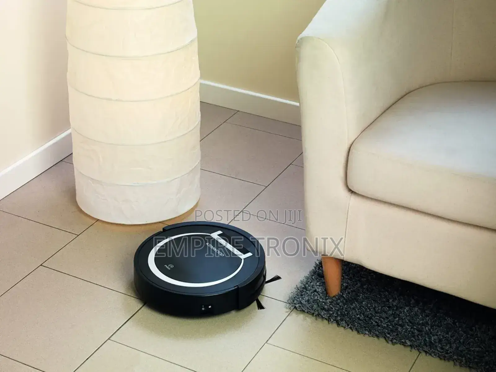 Kenwood Smart Robot Vacuum Cleaner, 2-in-1 Vrp10.000bk
