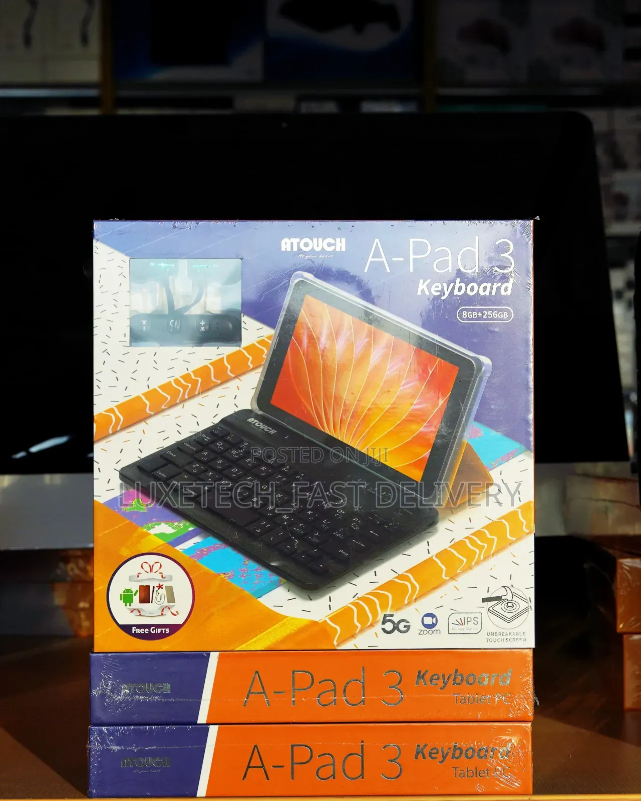New Atouch A-Pad 3 256 GB Black