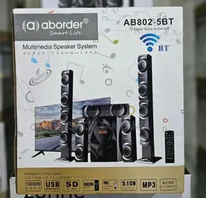 Aborder Subwoofer Five Speakers Supports Bluetooth