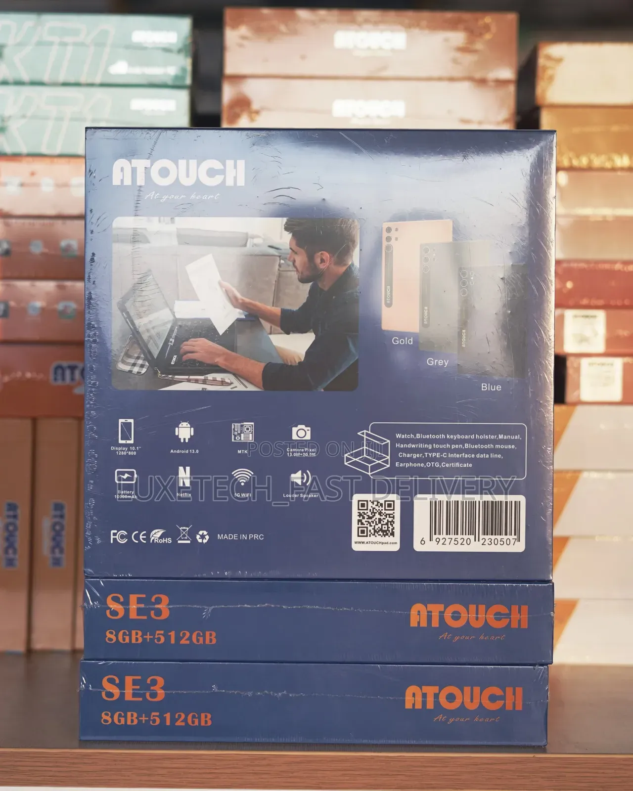 New Atouch SE MAX 512 GB Black