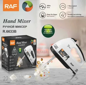 Raf R.6633b Electric Hand Mixer 260w
