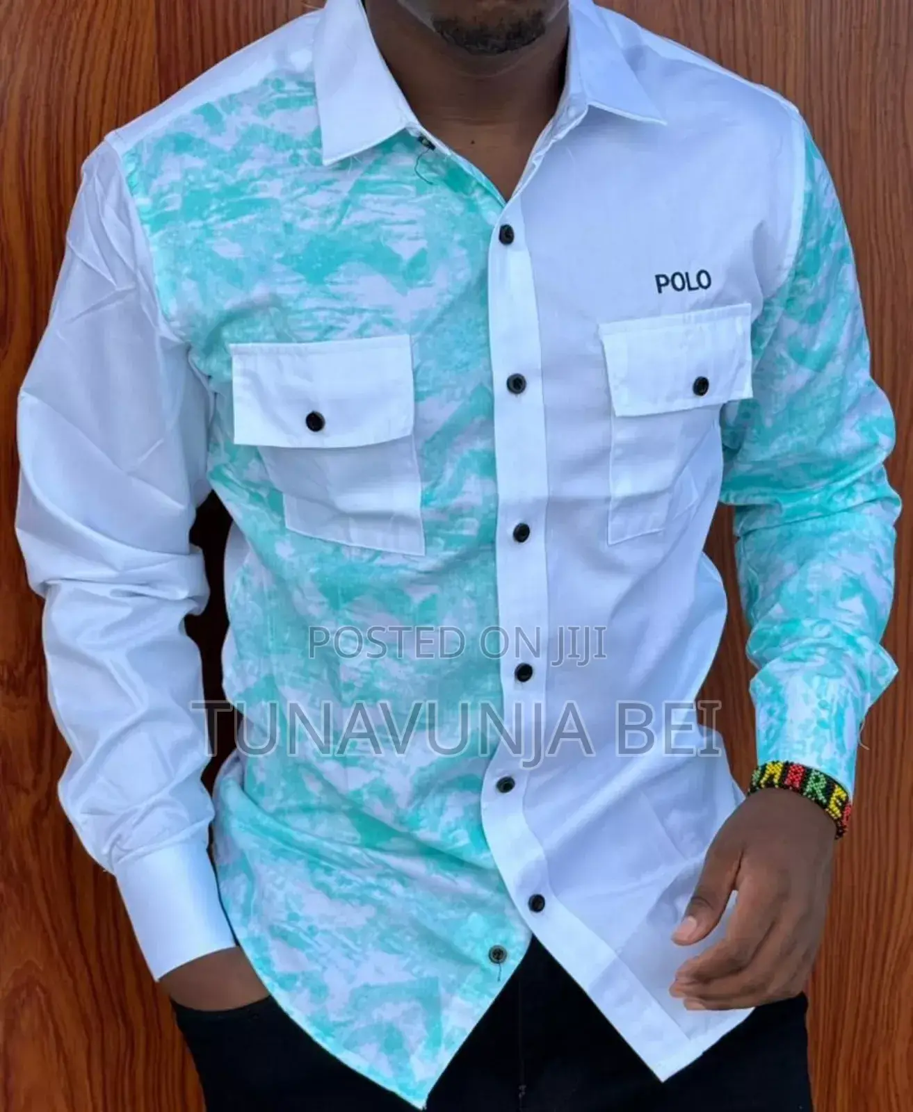 New Man Shirt Poloo Material