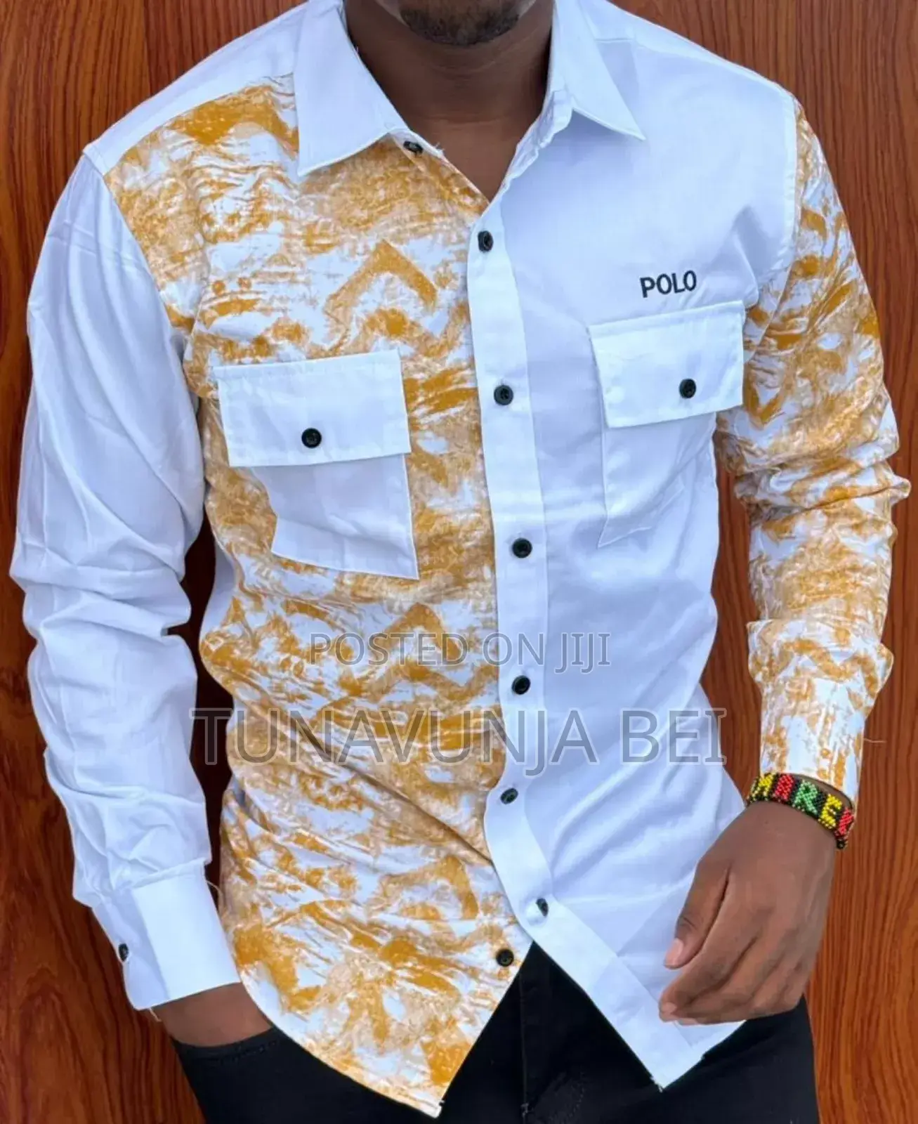 New Man Shirt Poloo Material