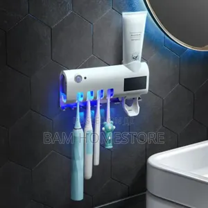 Toothbrush Sterilizers+ Toothpaste Dispenser