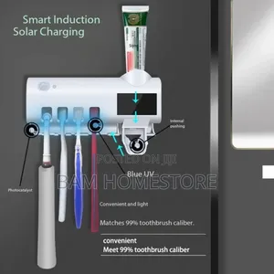 Toothbrush Sterilizers+ Toothpaste Dispenser