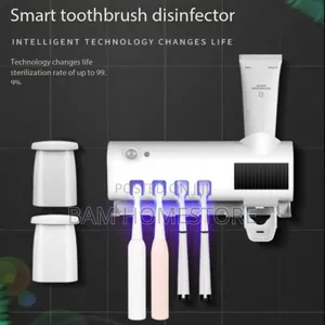 Toothbrush Sterilizers+ Toothpaste Dispenser