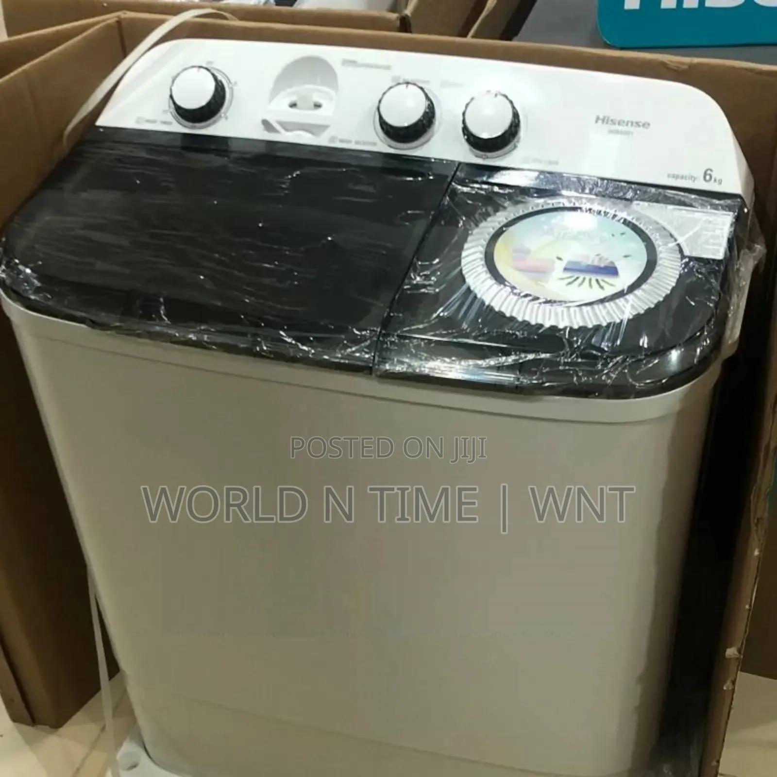 Hisense 6kg Twintube Semi Auto Manual Washing Machine