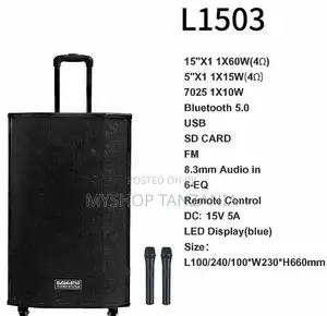 Globlastar Rechargeable Stage Speaker