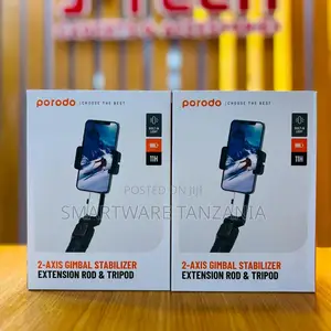 Smartphone Tripod Gimbal With Camera Action Camera