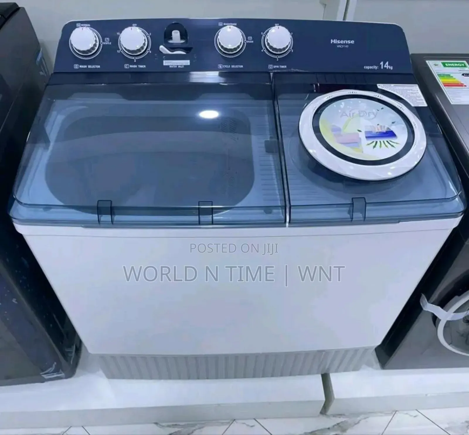 Hisense 14kg Wsxl141 Twintube Semi Auto Manual Washing Machine