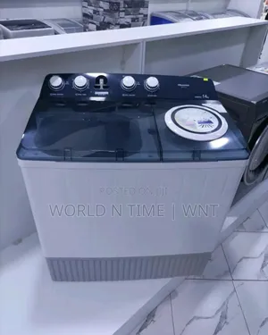 Hisense 14kg Wsxl141 Twintube Semi Auto Manual Washing Machine