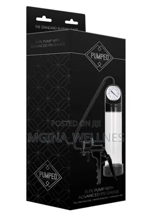 Elite Pump With Advanced Psi Gauge for Penis Enlargement