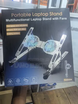 Portable Laptop Stand With Fans