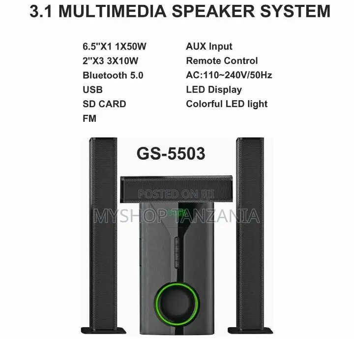 3.1 Globalstar Multmiedia Speaker Sytem