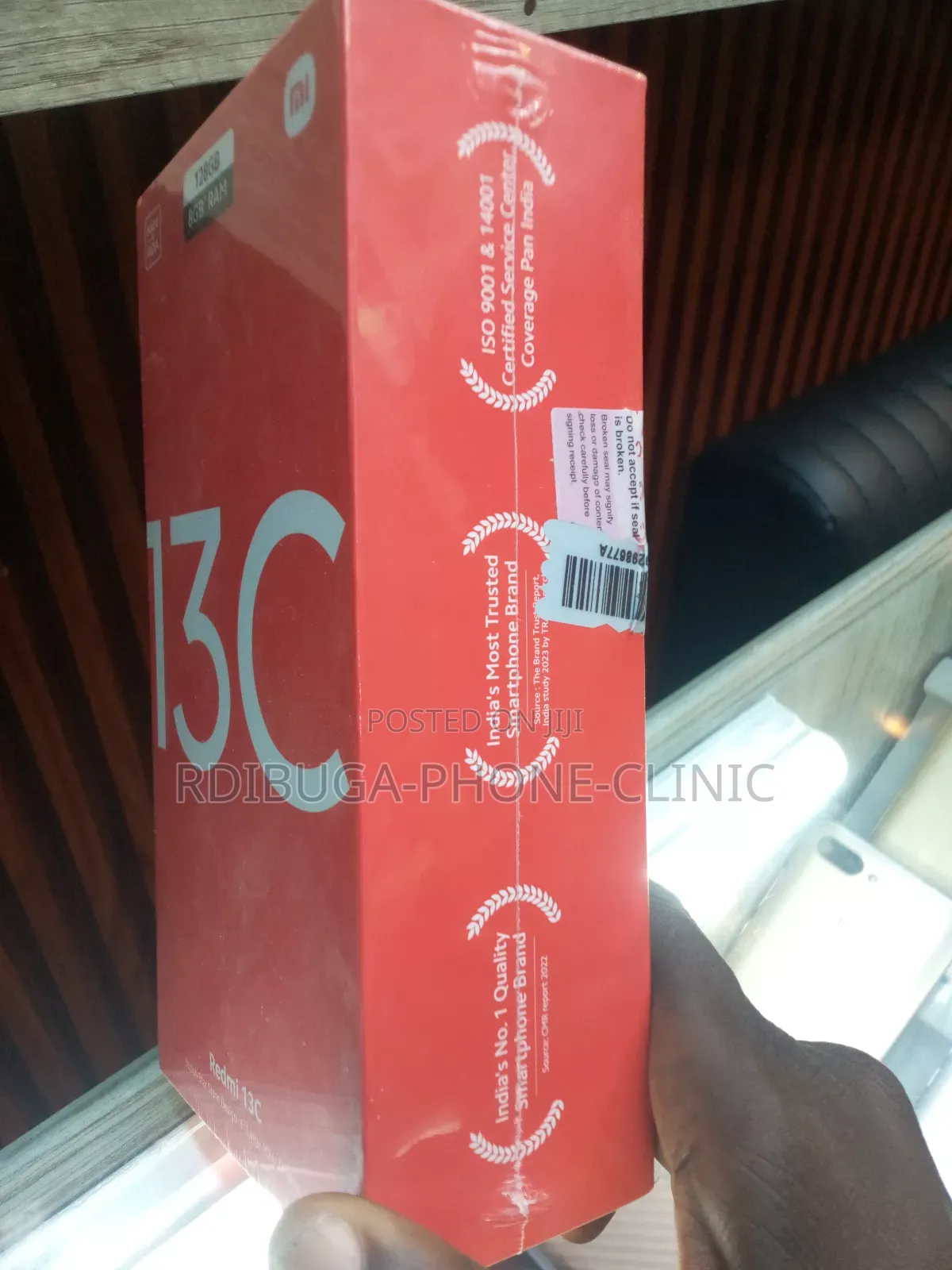 New Xiaomi Redmi 13C 128 GB Black