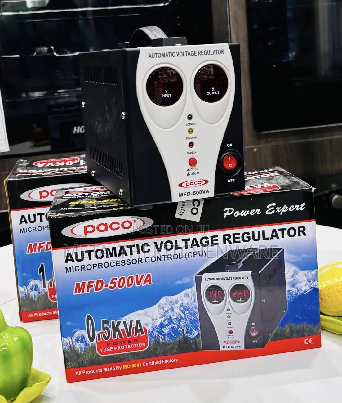 Paco Automatic Digital Voltage Regulator 1000w