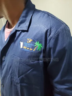 Tunaprint Overall Kwa Embroidery