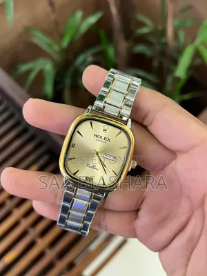New Rolex Cellini Watches Gold Case and Silver Belt