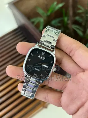 New Rolex Cellini Watches Silver Belt and Black Case
