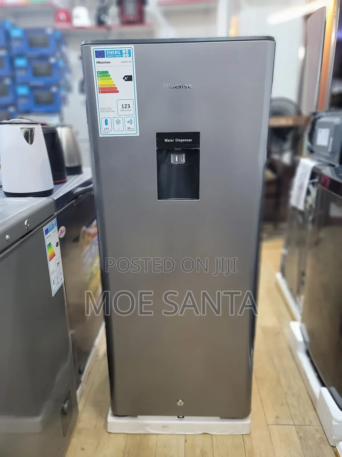 Hisense Refrigerator 177 Litres Silver