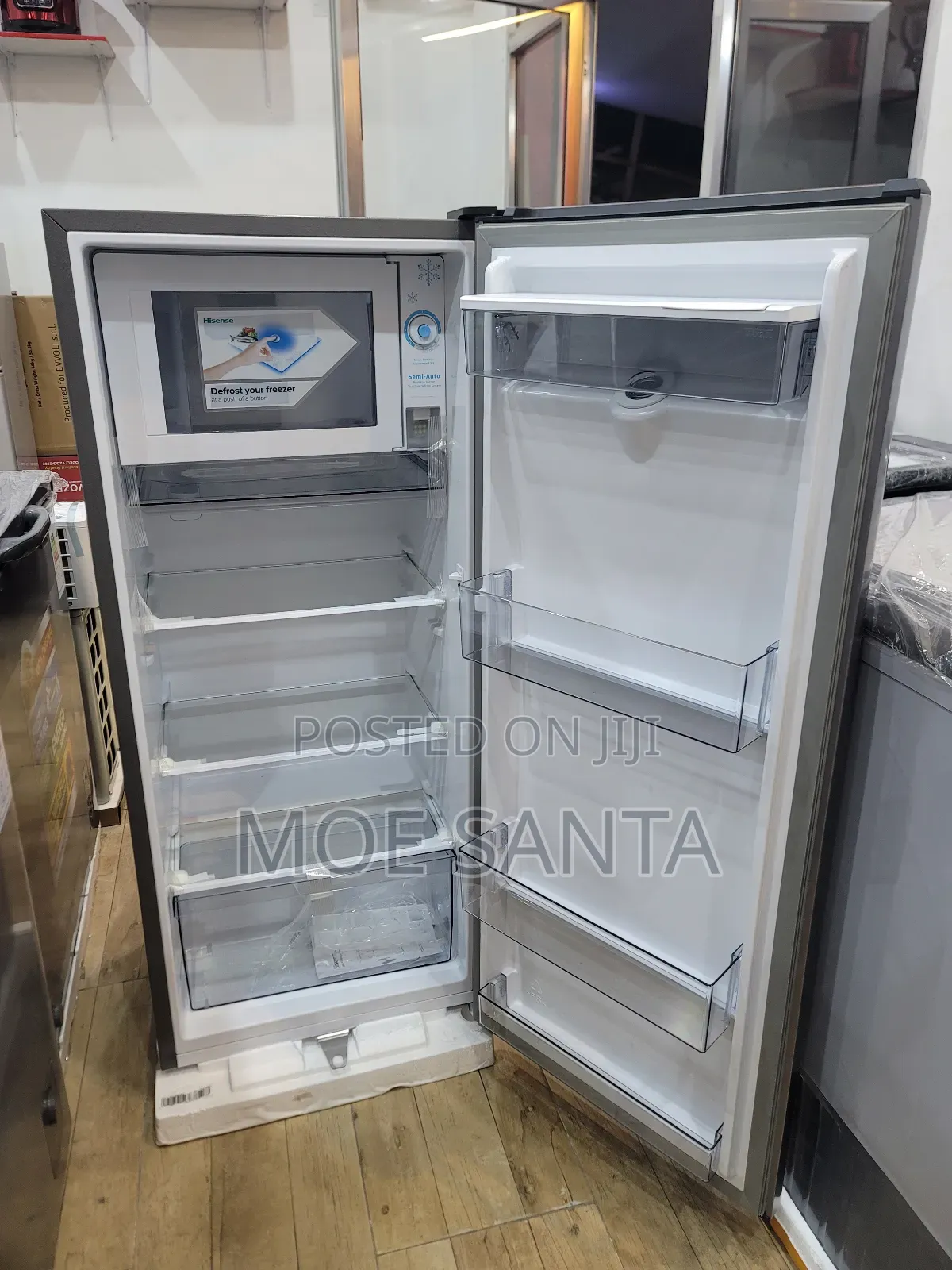 Hisense Refrigerator 177 Litres Silver