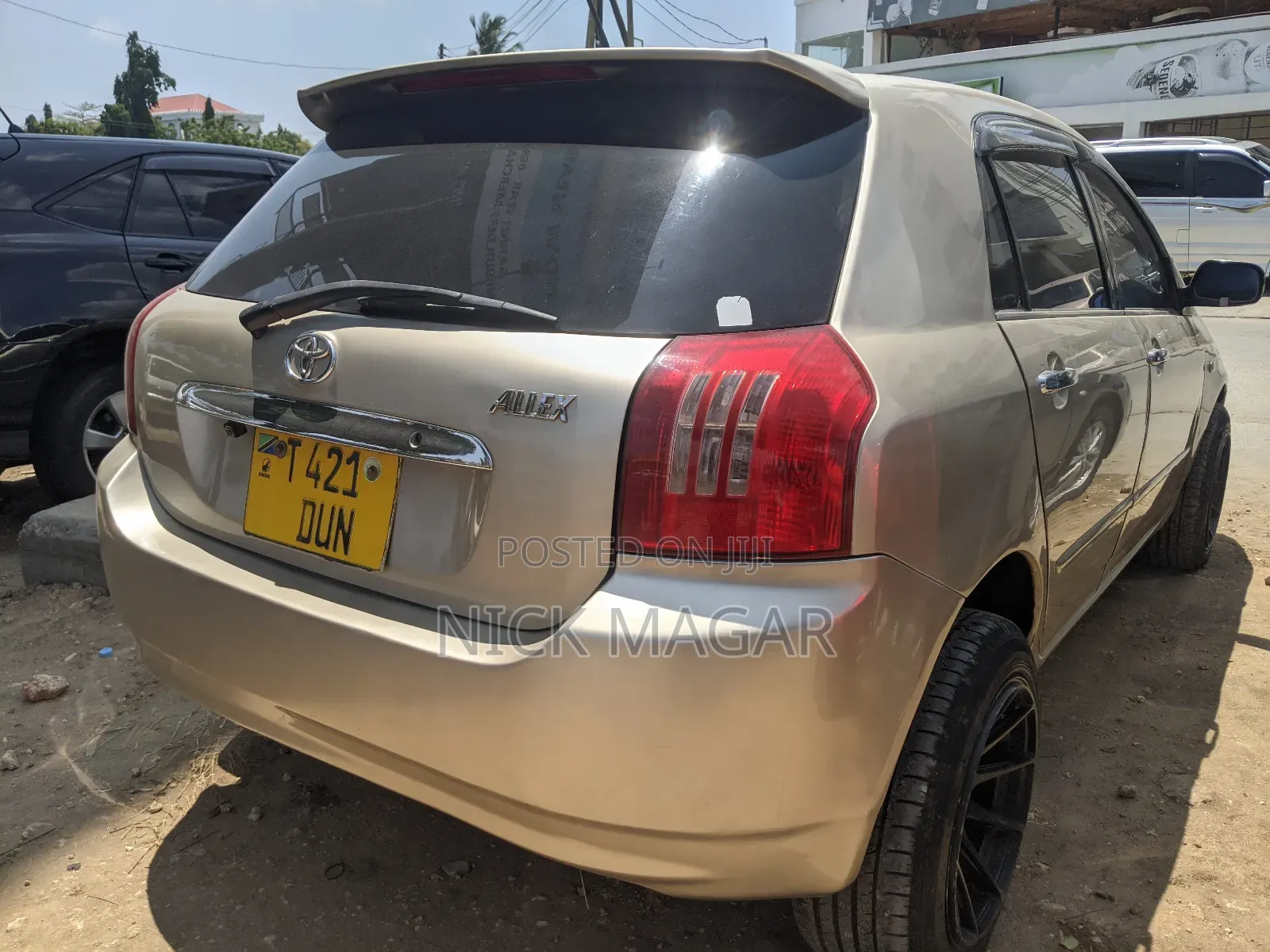 Toyota Allex 2005 Gold