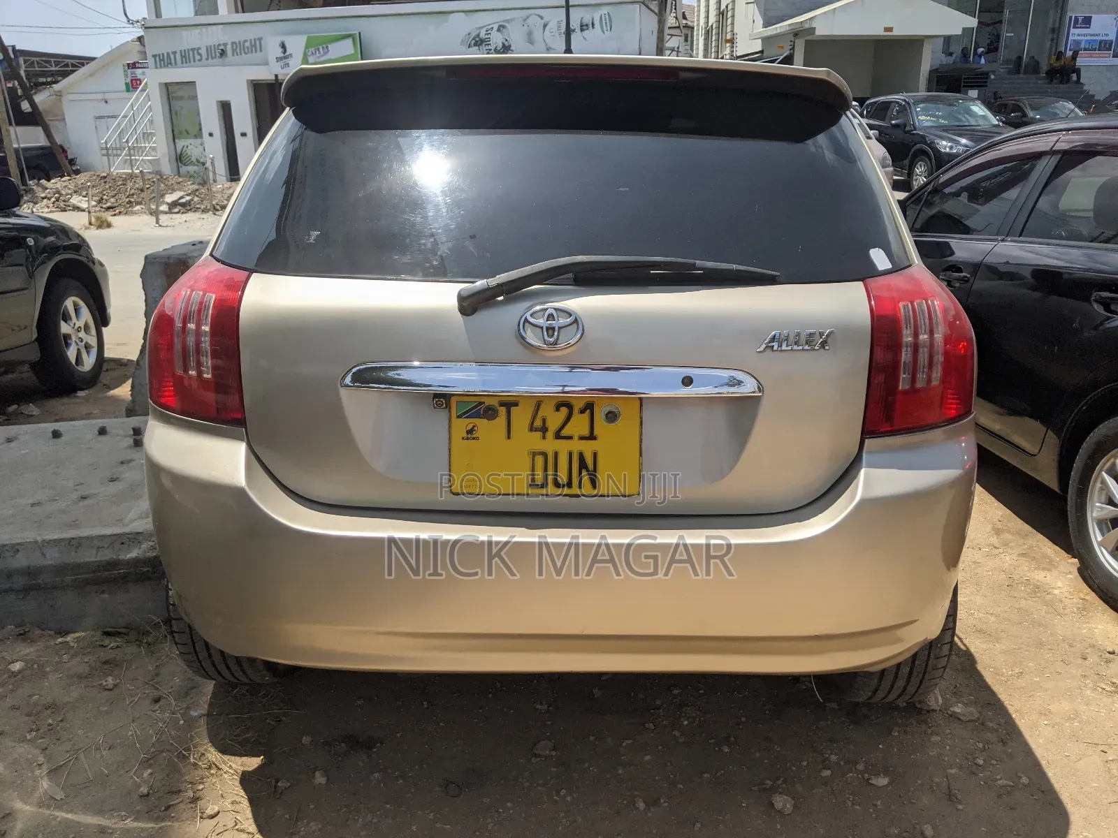 Toyota Allex 2005 Gold
