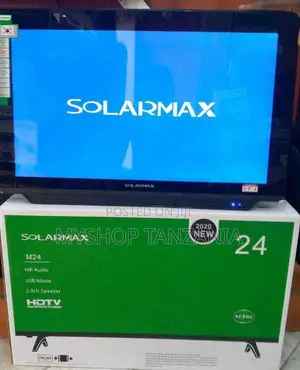 Solar Max Led Tv 24 Inch (Double Glass)