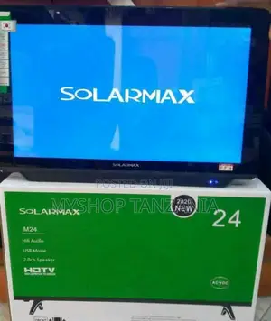 Solar Max Led Tv 24 Inch (Double Glass)